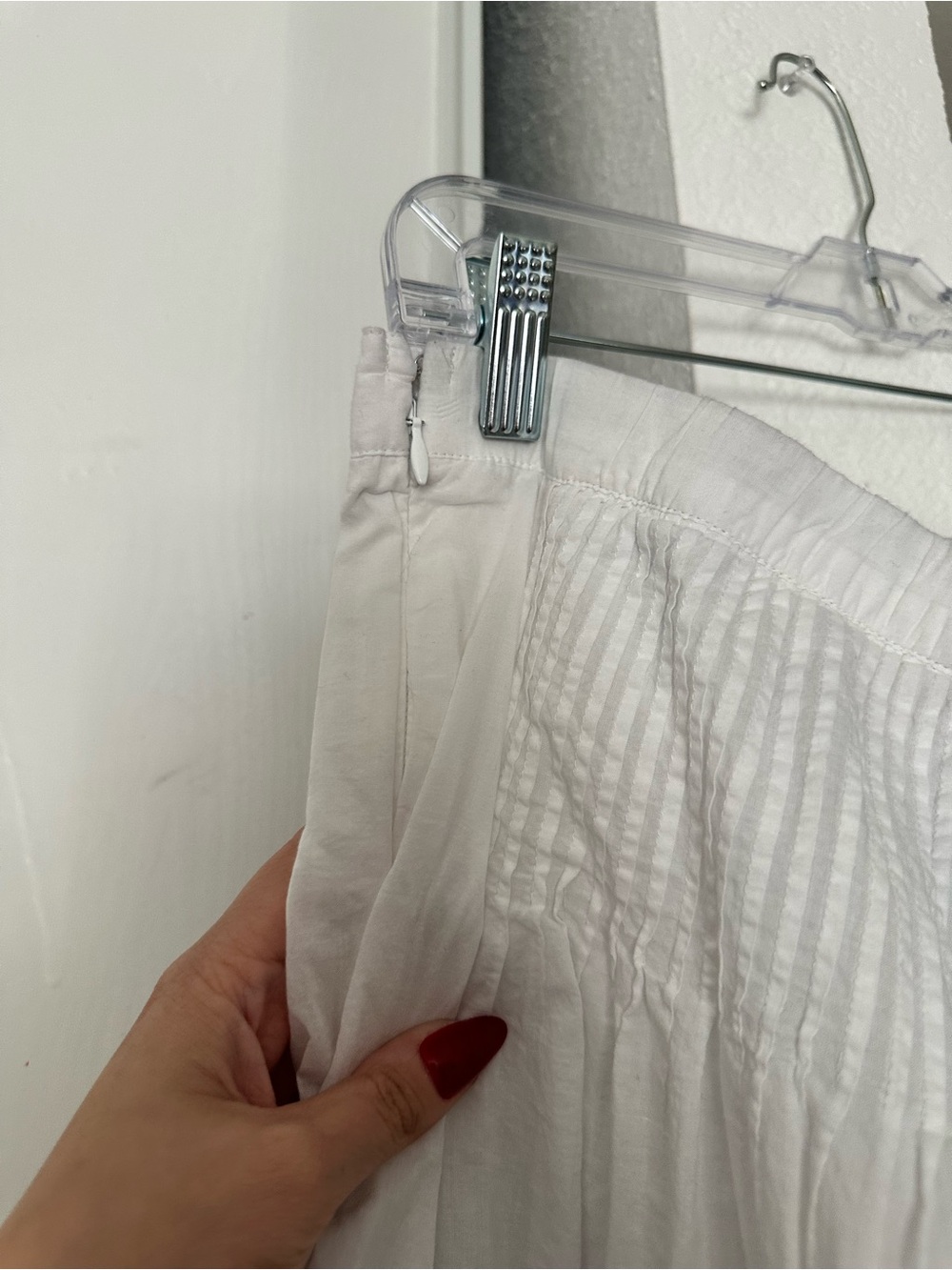 GAP White Lace-Trim Mini Skirt - Picture 3 of 4